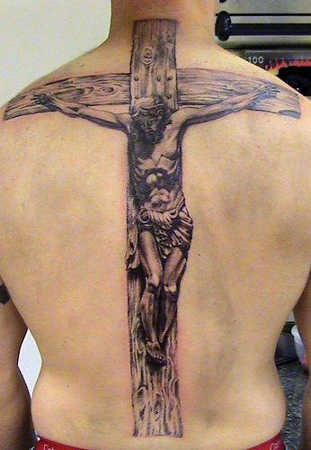 cross tattoo designs for men