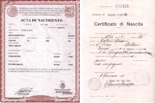 Traducción jurada de certificado de nacimiento