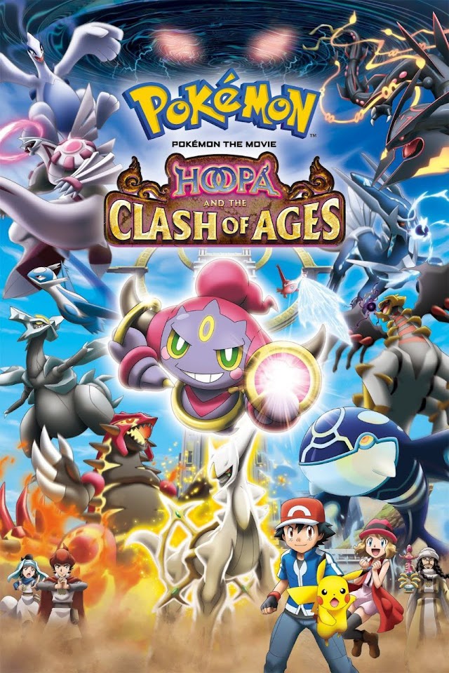 Pokemon Movie 18 - Hoopa and the Clash of Ages Download In Dual Audio [Hindi Or English] 480p