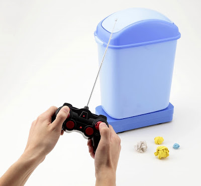 Gomiba GO, Interesting A Remote Controlled Garbage Can