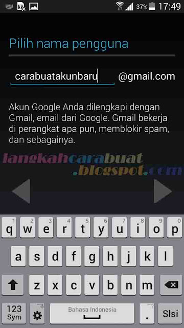 Membuat Email Gmail Di HP Samsung Galaxy