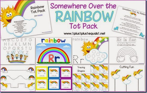 Rainbow Printables for Preschool