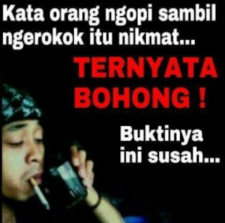 dp bbm foto gambar meme merokok