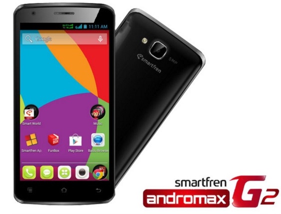 Harga HP Smartfren Andromax G2 Tahun Ini Lengkap Dengan Spesifikasi