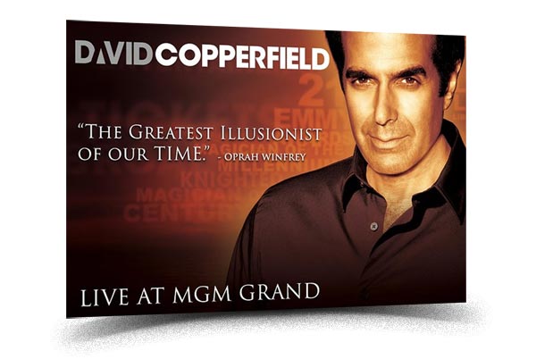 David Copperfield - Best Magic shows in Las Vegas