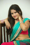 Anusha nave show in half saree photos gallery-thumbnail-1