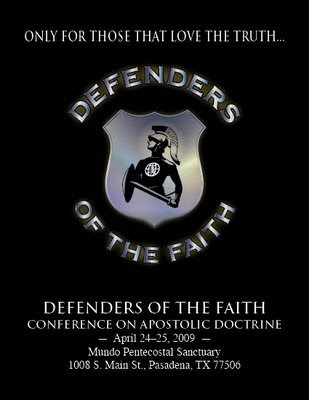 Defenders of the Faith Conference 2009 starts today!