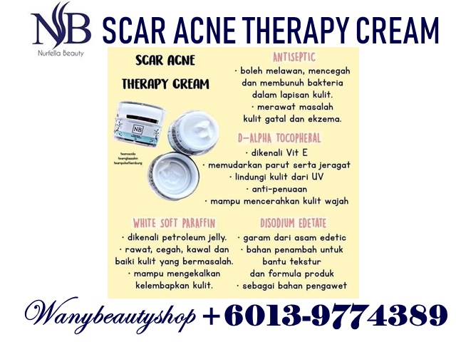 CIK WANIE BEAUTY SHOP: NB SCAR ACNE CREAM