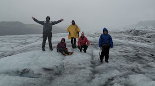 Lengua glaciar Sólheimajökull, parte del Glaciar Mýrdalsjökull.