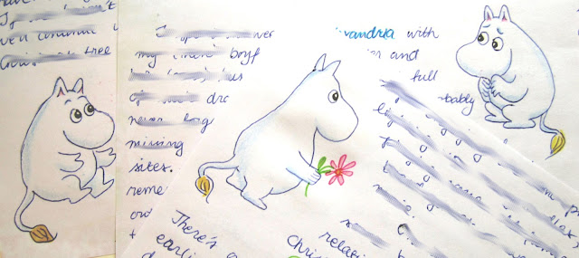 moomin drawings