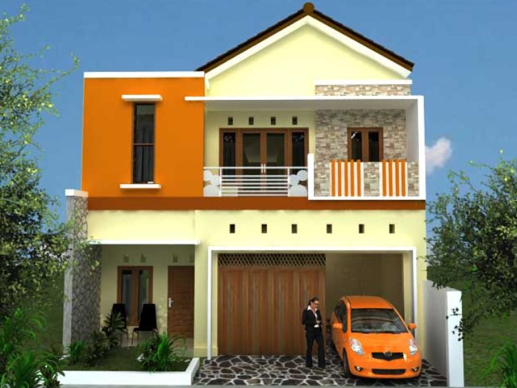 Desain Rumah 2 Lantai Berbagai Tipe
