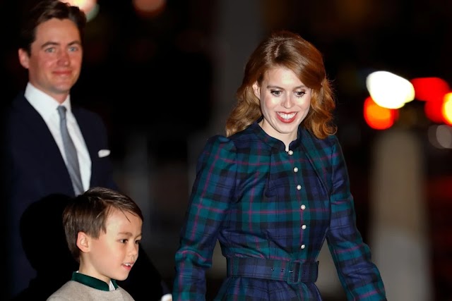 Princess Beatrice's stepson pictured enjoying Florida after Kate's royal concert.