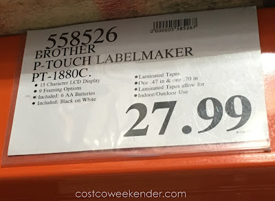 Deal for the Brother P-touch PT-1880c Labelmaker at Costco