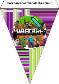 Minecraft Birthday Free Party Printables.