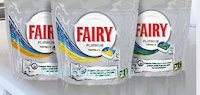 Logo Partecipa e vinci gratis kit Fairy Platinum