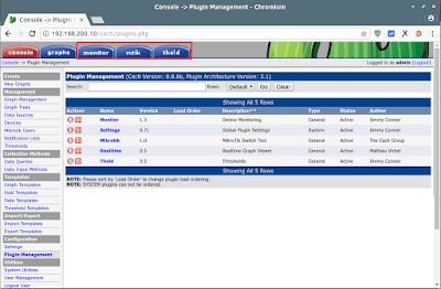 Cacti yaitu salah satu tool network monitoring system  Cara Install Plugin Pada NMS Cacti