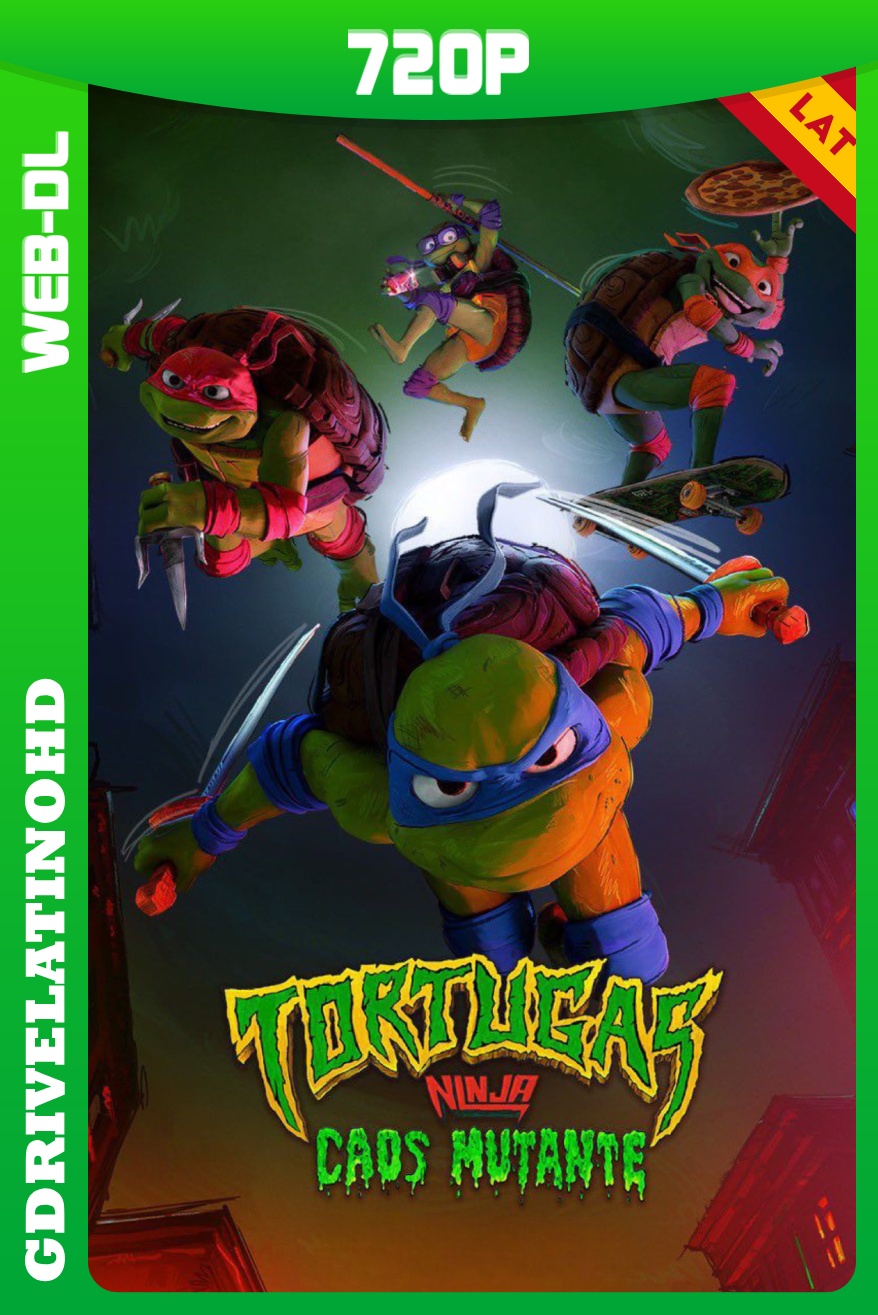 Tortugas Ninja: Caos mutante (2023) WEB-DL 720p Latino-Inglés