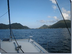 Approaching Grand Case, St. Martin