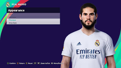 PES 2021 Faces Isco by SR