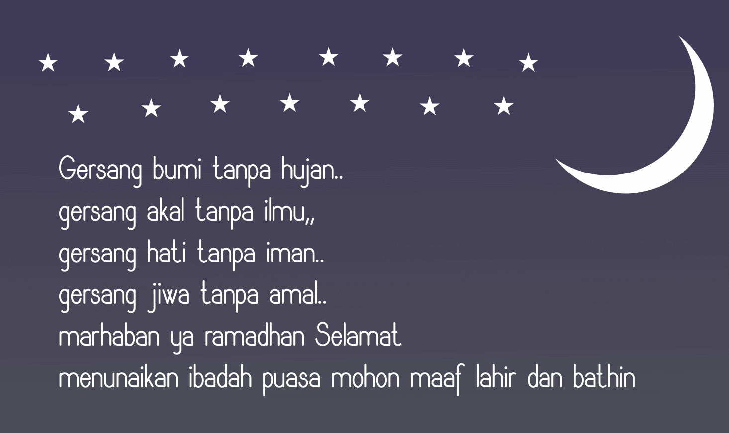 Kalimat Mutiara Ucapan Maaf Menjelang Puasa Ramadhan 