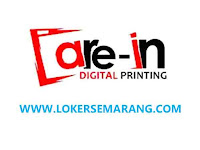 Lowongan Kerja CS dan Admin di CV Care In Digital Printing Semarang