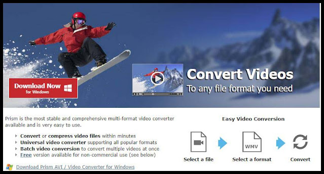 برنامج Prism Video Converter Software