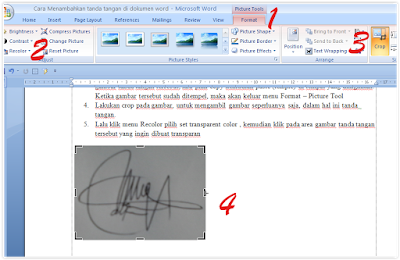 Cara Menambahkan Tanda Tangan Di Dokumen Word1