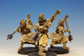 Tusken Raiders, Imperial Assault FFG (2015, sculpted by B. Maillet)