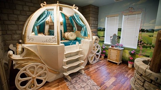 Disney Princess Cinderella Carriage Bed
