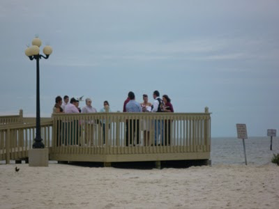 Christmas Eve Beach Wedding