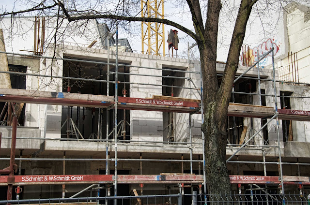 Baustelle Neubau, Gustav-Adolf-Straße / Streustraße, 13086 Berlin, 07.04.2014