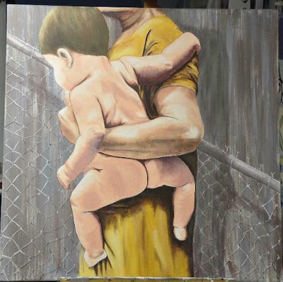 Mothers love painting