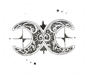 moon tattoos designs