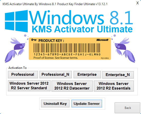  Windows 8.1 Pro KMS Activator Key Ultimate