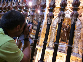 Santo Domingo inside the cathedral of Santo Domingo de la Calzada