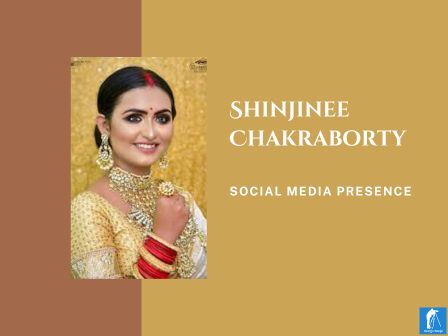 Shinjinee Chakraborty Social Media Presence