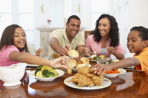 An entire website has been devoted to the subject of the family meal