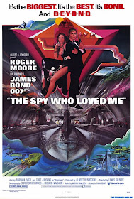 The Spy Who loved Me 007 poster