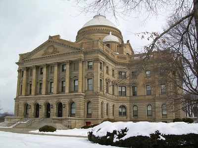 The Luzerne County Courthouse is a beautiful building.