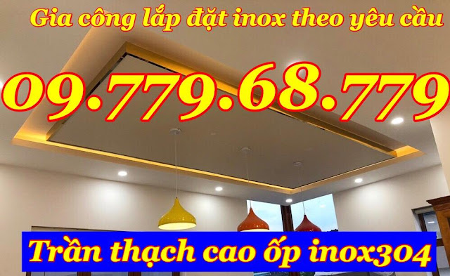 nẹp trần inox 304