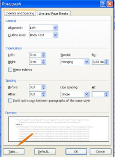 Format Membuat Daftar Isi Microsoft Word