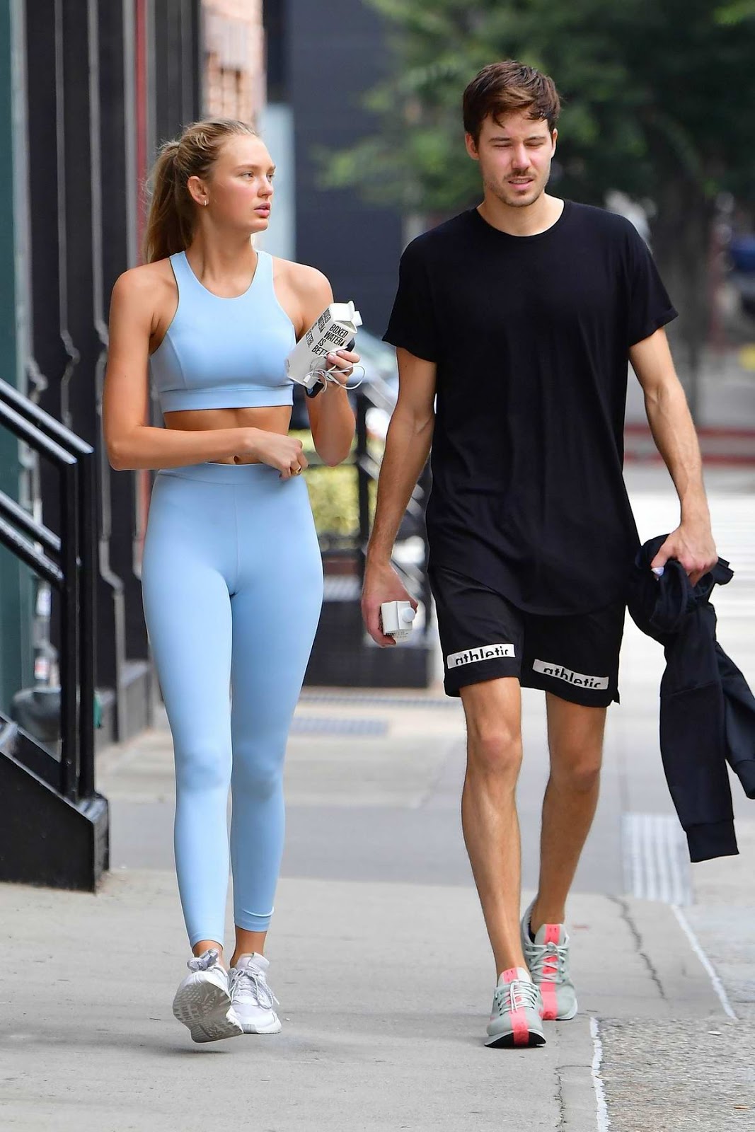 Romee Strijd - Celebrity Style Workout Wear