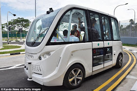 Singapore will introduce driverless buses on 'quiet' public roads by 2022