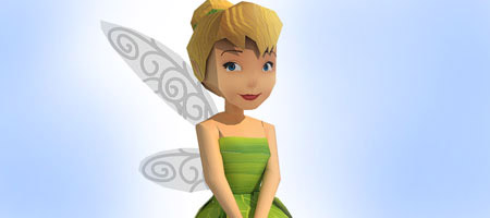 Tinker Bell Paper Toy