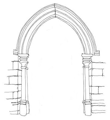 Pointed Shape Arch