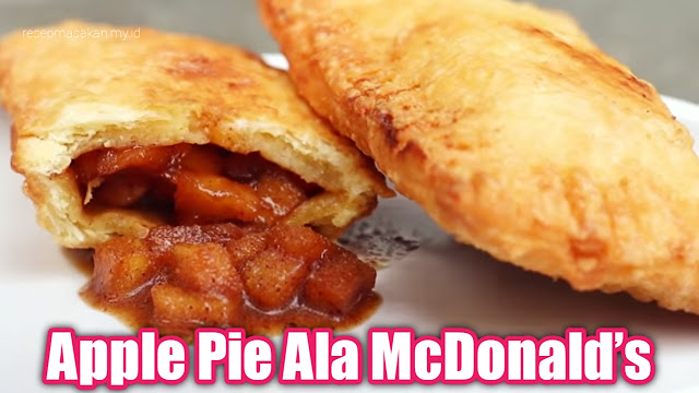 Even though we're using local ingredients, we can get international flavor. You can serve snacks with this recipe for your loved ones. To make a SUPER CRUNCHY pie crust a la McDonald's