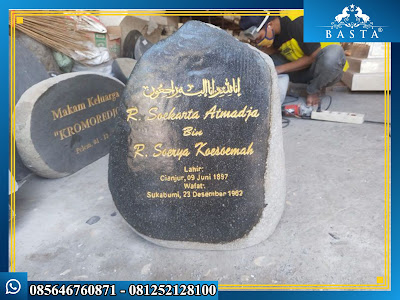 Gambar Nisan Batu Kali