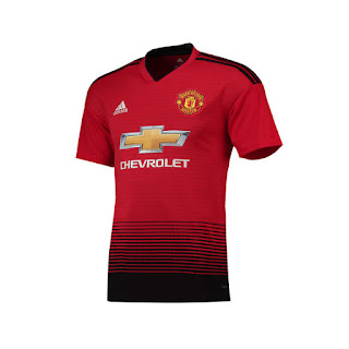  Yang akan saya share kali ini adalah termasuk kedalam home kits Released, Manchester United 2018/19 Kit - Dream League Soccer Kits