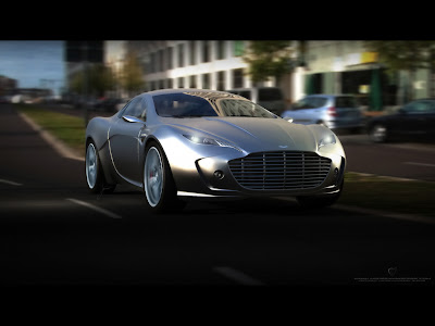 2010 Aston Martin Gauntlet Concept Design by Ugur Sahin