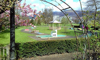 Crazy Golf course at Hope Park in Keswick